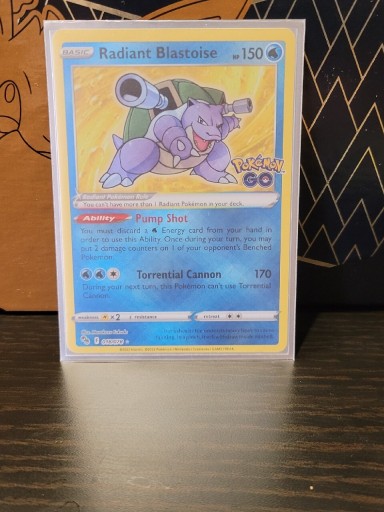 Zdjęcie oferty: Radiant Blastoise 018/078 Pokémon TCG