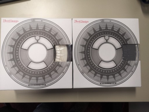 Zdjęcie oferty: Filament PLA 2,85 biały i czarny DEVIL DESIGN, 