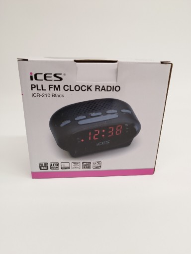 Zdjęcie oferty: Radiobudzik ices icr-210 czarny 