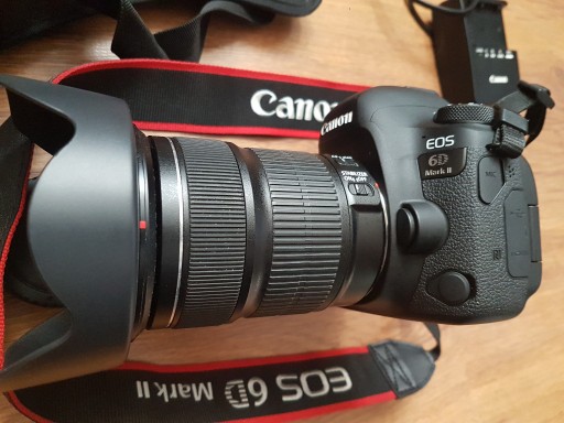 Zdjęcie oferty: Canon 6D Mark II +24-105 IS STM Przebieg 3 tys.