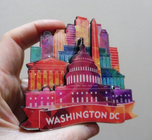 Zdjęcie oferty: Magnes na lodówkę 3D USA Waszyngton