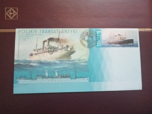 Zdjęcie oferty:  Polskie Transatlantyki - kpl 3 koperty FDC