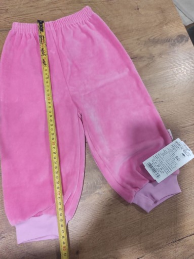 Zdjęcie oferty: Spodnie welurowe różowe dresowe Bamar Nicol 92