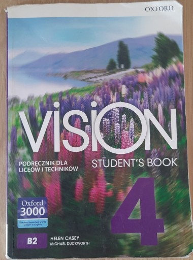 Zdjęcie oferty: VISION STUDENT'S BOOK 4 B2 HELEN CASEY M DUCKWORTH