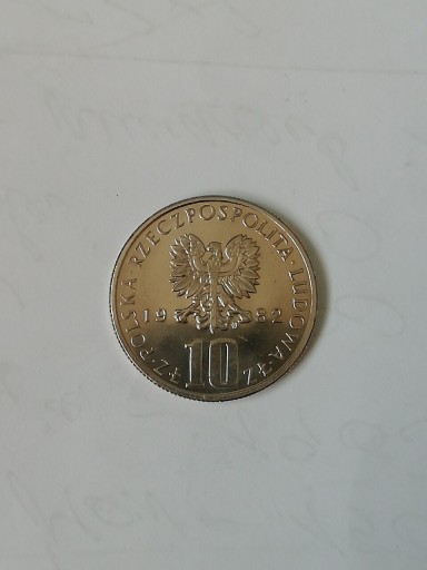 Zdjęcie oferty: Moneta 10 zlotych Bolesław Prus. 