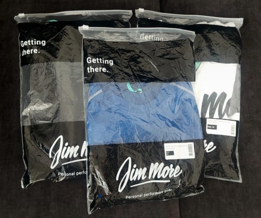 Zdjęcie oferty: 3 T-shirt koszulka M Jim More sport nowe rashguard