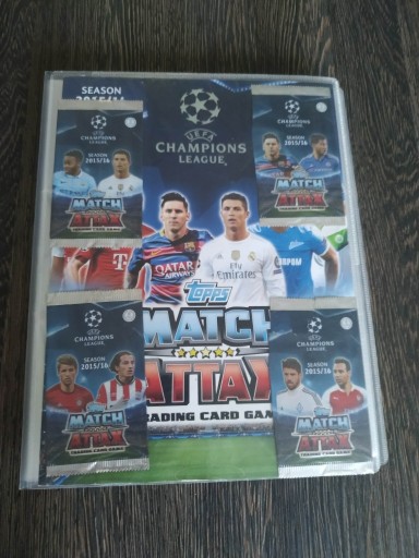 Zdjęcie oferty: Album z kartami UEFA Champions League 2015/16