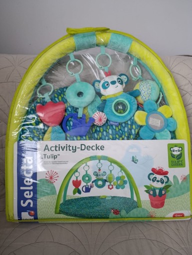Zdjęcie oferty: Mata edukacyjna dla niemowląt 80cm 0m+ Selecta Tulip's Garden
