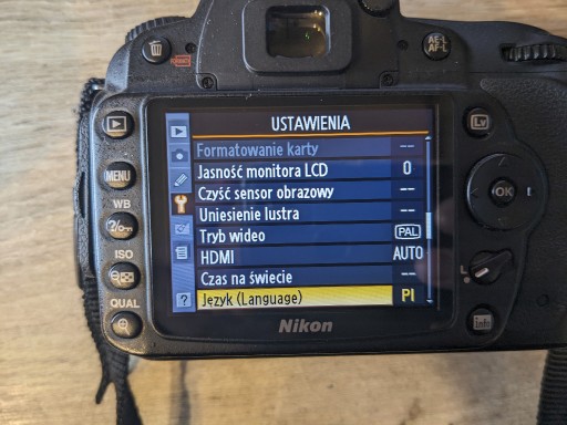 Zdjęcie oferty: Tylni panel z wyświetlaczem LCD Nikon D90