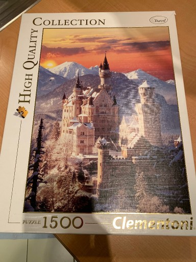 Zdjęcie oferty: CLEMENTONI Puzzle 1500 Zamek Neuschwanstein