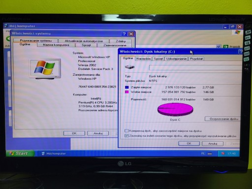Zdjęcie oferty: HP Compaq dc7600 CMT Base - RETRO KOMPUTER z WinXP