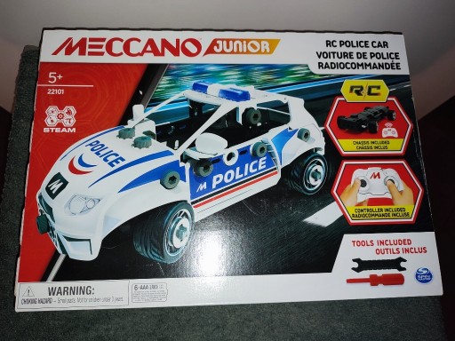 Zdjęcie oferty: Samochód policyjny sterowany radiowo Meccano