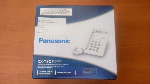 Zdjęcie oferty: TELEFON STACJONARNY PANASONIC KX-TSC11 NOWY