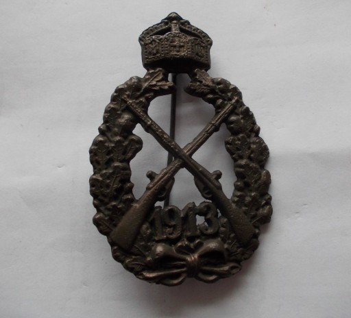 Zdjęcie oferty: Odznaka pruska strzelecka 1913r 
