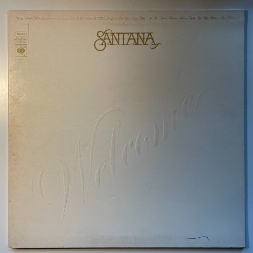 Zdjęcie oferty: LP SANTANA - Welcome UK 1973 EX
