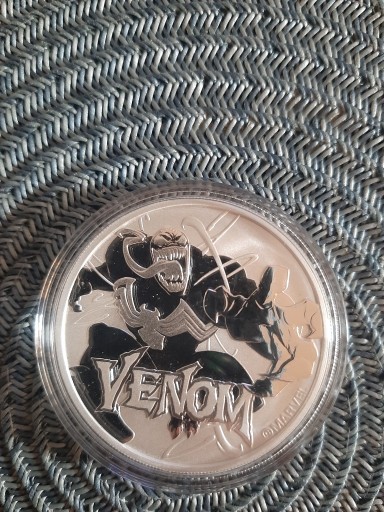 Zdjęcie oferty: Srebrna moneta Marvel Venom Tuvalu 2020 1oz 
