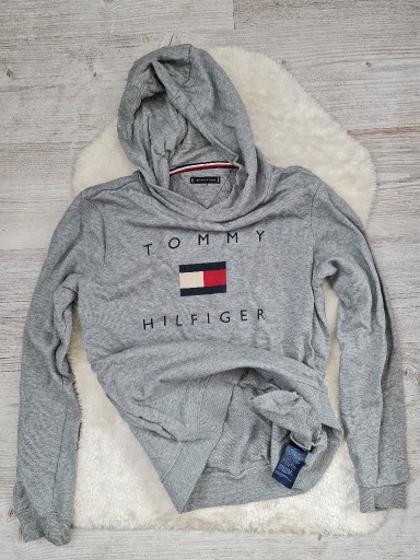 Zdjęcie oferty: Bluza z kapturem Tommy Hilfiger Rozmiar M Szara 