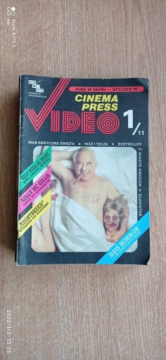 Zdjęcie oferty: Cinema press Video rocznik  1991 szt.50zł.