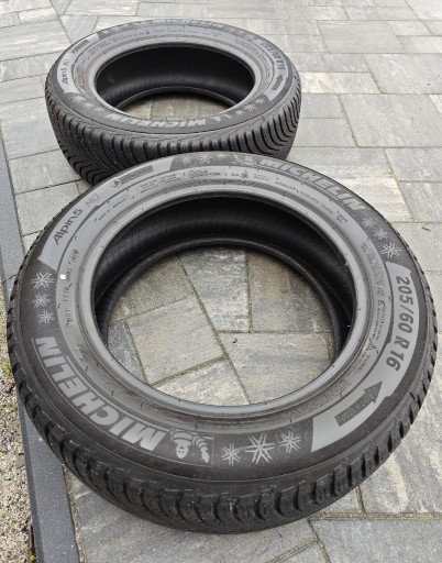 Zdjęcie oferty: Opony 205/60 R16 MICHELIN ALPIN , zimowe 16 cali