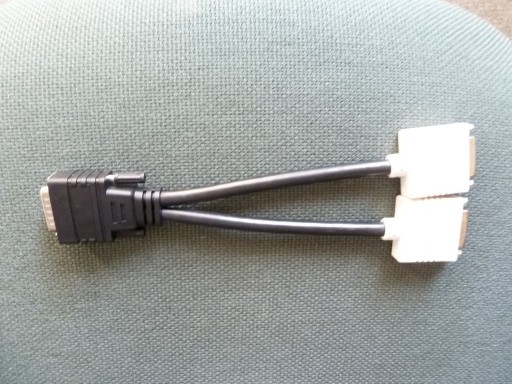 Zdjęcie oferty: Adapter DMS60 kabel DMS 60 > 2x DVI-I lub VGA FV 