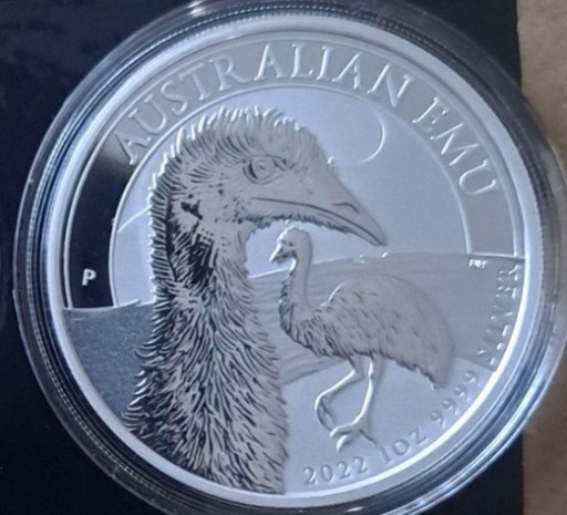 Zdjęcie oferty: Australijski Emu 2022 1oz srebrna moneta 