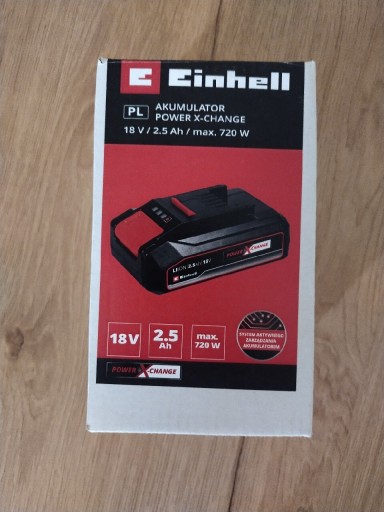 Zdjęcie oferty: Akumulator Einhell 2.5ah 18v