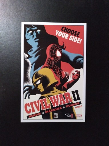 Zdjęcie oferty: Civil War II mini plakat, Cho Davila, 2016