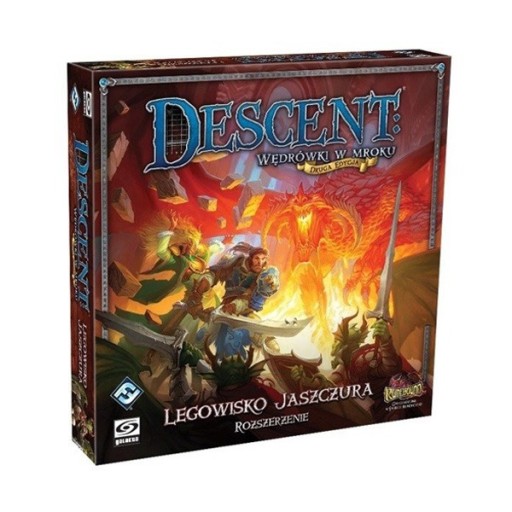 Zdjęcie oferty: Descent: Legowisko Jaszczura PL