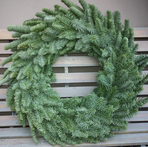 Zdjęcie oferty: wianek adwentowy stroik świąteczny żywy fi 45