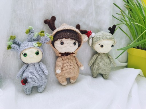 Zdjęcie oferty: Handmade amigurumi mieszkańcy lasu