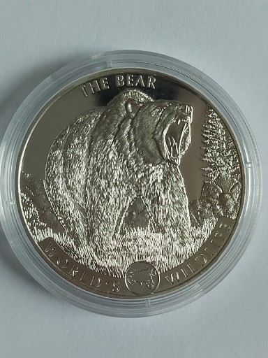 Zdjęcie oferty: The Bear Congo 1oz srebro próby 999.9 NOWA 2022r 