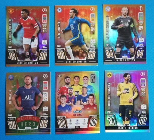 Zdjęcie oferty: Karty Limited Edition TOPPS Match Attax 2021/2022