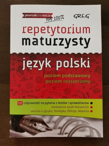 Zdjęcie oferty: Repetytorium maturzysty - język polski