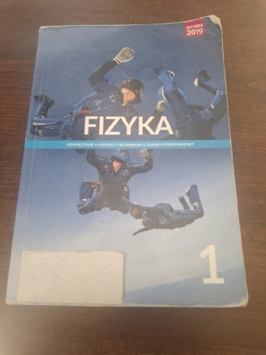 Zdjęcie oferty: Fizyka 1 zakres podstawowy 