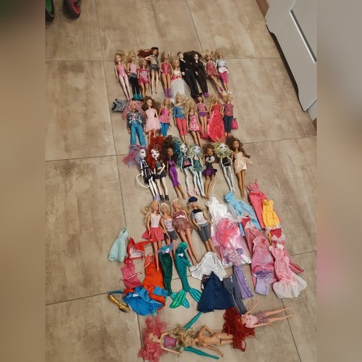 Zdjęcie oferty: Barbie zestaw monster bcm od 1zł