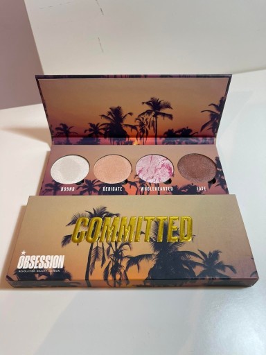 Zdjęcie oferty: Makeup Obsession Committed Paleta Rozświetlaczy