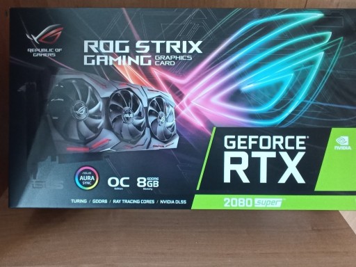 Zdjęcie oferty: Asus ROG Strix  RTX 2080 SUPER Gaming OC 8GB 