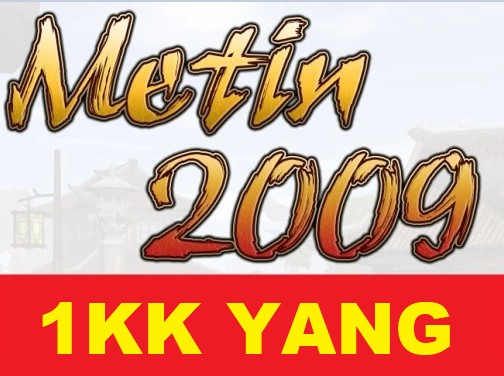 Zdjęcie oferty: Metin2009 - 1KK YANG 1.000.000 YANGÓW METIN 2009 NOWY SERWER