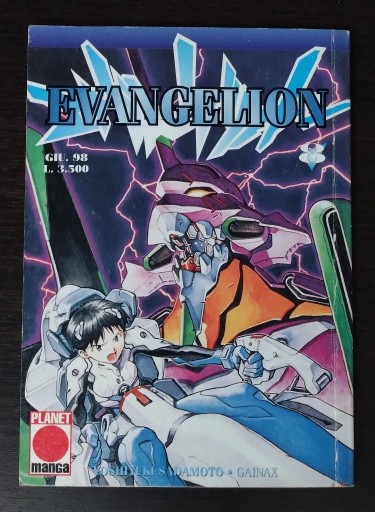 Zdjęcie oferty: Manga Neon Genesis Evangelion - wydanie włoskie