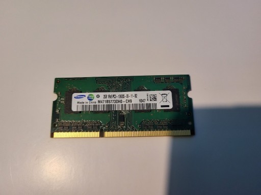 Zdjęcie oferty: Pamięć RAM Samsung 2GB DDR3 1333MHz