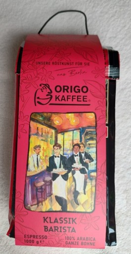 Zdjęcie oferty: Kawa ziarnista Origo Kaffee Klassik Barista 1kg DE