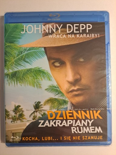 Zdjęcie oferty: DZIENNIK ZAKRAPIANY RUMEM [BLU RAY] PL, FOLIA