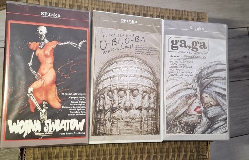 Zdjęcie oferty: Trylogia Szulkina na kasetach VHS. Stan kolekcjonerski. Wojna światów 