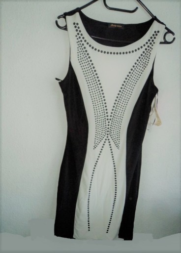 Zdjęcie oferty: nowa letnia sukienka biala czarna M L zara