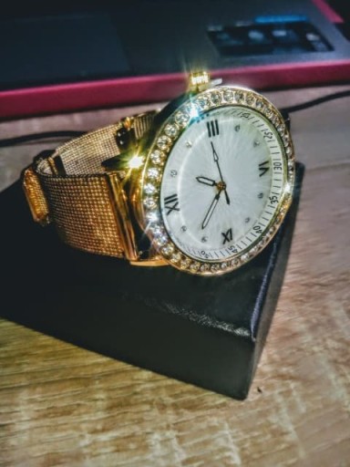 Zdjęcie oferty: Geneva - Zegarek Damski - Złoty 