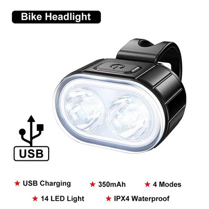 Zdjęcie oferty: Światło rowerowe  Przednie światło USB Charge
