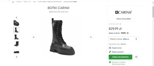 Zdjęcie oferty: Nowe buty damskie, botki, na platformie r.40