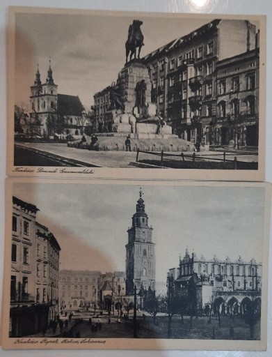Zdjęcie oferty: Kraków 2 pocztówki 