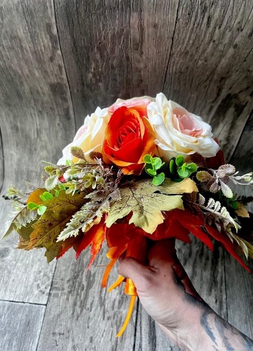Zdjęcie oferty: Bukiet kwiatów Boks sztuczny bukiet wieczny kwiat 