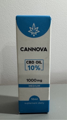 Zdjęcie oferty: Cannova CBD 10% olej konopny 10 ml